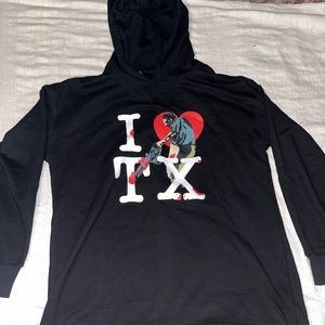 I HEART TEXAS VLONE HOODIE